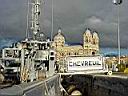 Escale de reprsentation  Marseille par le B.S.R. Chevreuil